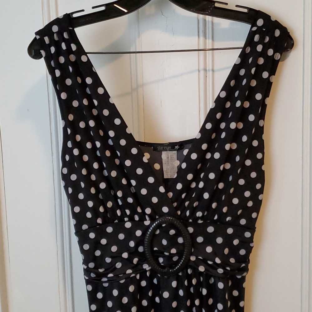 Polka dot vintage dress